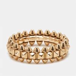 مملوكة مسبقًا Cartier Clash de Cartier 18k Rose Gold Small Model Ring Size 52