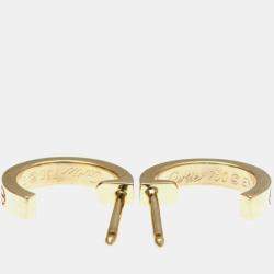 Pre Owned Cartier Baby Love 18K Pink Gold Earrings