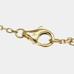 Pre Owned Cartier Trinity Heart 18K Yellow, Rose, White Gold Necklace