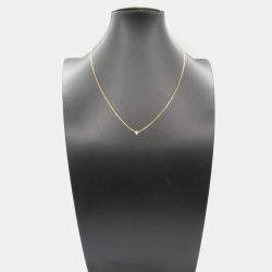 Pre Owned Cartier D'amour Diamond 18K Pink Gold Necklace