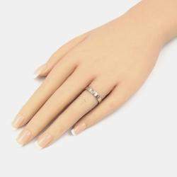 Pre Owned Cartier Love 18K White Gold Band Ring EU 52