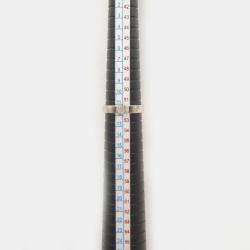 Pre Owned Cartier Love 18K White Gold Band Ring EU 52