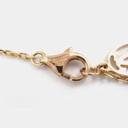 Pre Owned Cartier D'amour 18K Rose Gold and Diamond Pendant Necklace