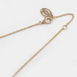 Pre Owned Cartier D'amour 18K Rose Gold and Diamond Pendant Necklace