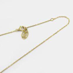Pre Owned Cartier D'amour 18K Yellow Gold and Diamond Pendant Necklace