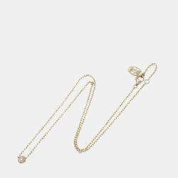 Pre Owned Cartier D'amour 18K Rose Gold Diamond Necklace