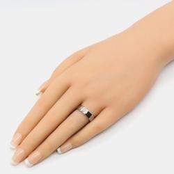 Pre Owned Cartier Love 18K White Gold Band Ring EU 53