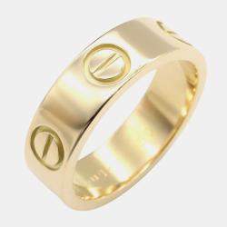 مملوكة مسبقًا خاتم كارتييه لوف ذهب أصفر عيار 18 مقاس 50