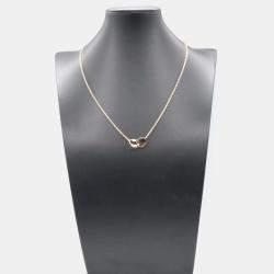 Pre Owned Cartier Love 18K Rose Gold Pendant Necklace