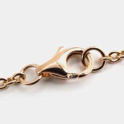 Pre Owned Cartier Love 18K Rose Gold Pendant Necklace