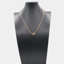 مملوكة مسبقًا Cartier Love 18K Rose Gold Pendant Necklace
