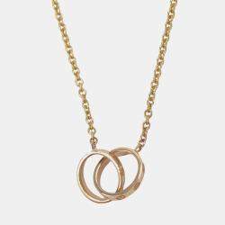 مملوكة مسبقًا Cartier Love 18K Rose Gold Pendant Necklace