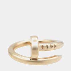 ✨Cartier✨ Love サイズ57 ゴールドK18金 Cartier Love Ring #57 US Size #8 18K RG Rose Gold Wide 5.4mm