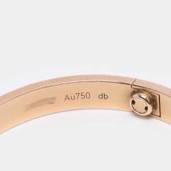 Pre Owned Cartier Love 18k Rose Gold Bracelet 16 