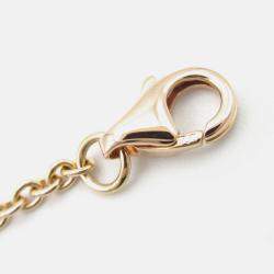 Pre Owned Cartier Love Interlocking 18K Rose Gold Bracelet