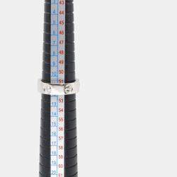 Pre Owned Cartier Love 18K White Gold, Diamond Ring EU 52