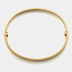 Pre Owned Cartier Love 18k Yellow Gold Classic Bracelet 16