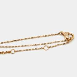 Pre Owned Cartier Trinity on Chain 18k Three Tone Gold Bracelet