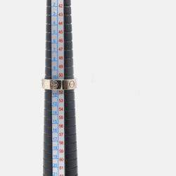 Pre Owned Cartier Love 18K White Gold Band Ring EU 52