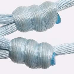 Pre Owned Cartier Trinity 18k Three Tone Gold Adjustable Cord Bracelet