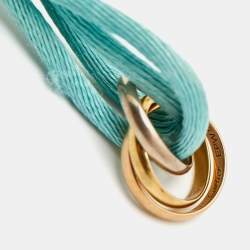 Pre Owned Cartier Trinity 18k Three Tone Gold Cord Bracelet