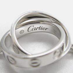 مملوكة مسبقًا Cartier Love 18K White Gold Pendant Necklace