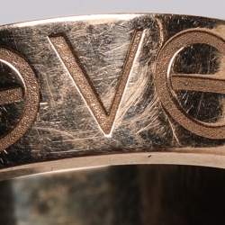 Pre Owned Cartier Love 18k Rose Gold Wedding Band Ring Size 50