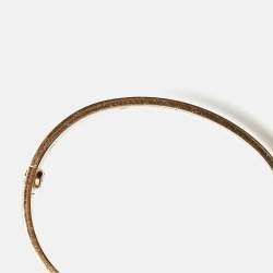 مملوكة مسبقًا سوار كارتييه لوف 4 ألماسات ذهب وردي عيار 18 مقاس 16