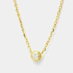 Pre Owned Cartier D'amour 18K Yellow Gold Diamond Necklace