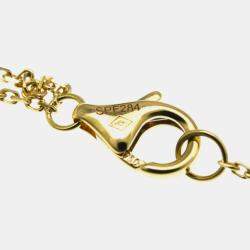 Pre Owned Cartier Sweet Trinity 18K Yellow, Rose, White Gold Necklace