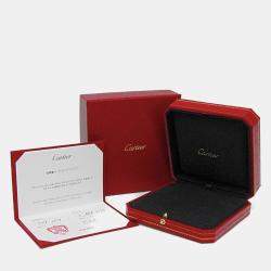 Pre Owned Cartier Sweet Trinity 18K Yellow, Rose, White Gold Necklace
