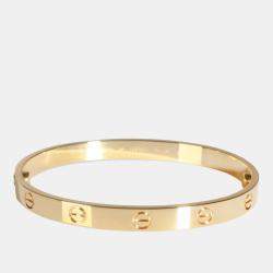 Pre Owned Cartier Love 18K Yellow Gold Bracelet