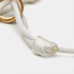 Pre Owned Cartier Trinity 18k Three Tone Gold Cord Bracelet