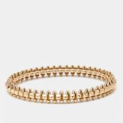 Pre Owned Cartier Clash de Cartier 18k Rose Gold Medium Model Bracelet 17
