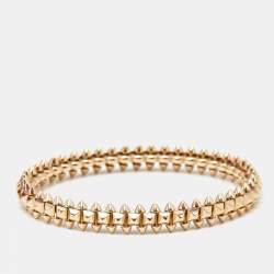 Pre Owned Cartier Clash de Cartier 18k Rose Gold Medium Model Bracelet 17