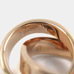 Pre Owned Cartier Love Interlocking 18K Rose Gold Necklace