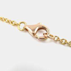 Pre Owned Cartier Love Interlocking 18K Rose Gold Necklace