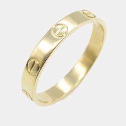 Pre Owned Cartier Love 18K Yellow Gold Ring EU 58