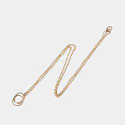 Pre Owned Cartier Love Interlocking 18K Rose Gold Necklace