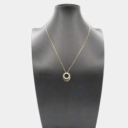 Pre Owned Cartier Etincelle de Cartier Diamond 18K Rose Gold Necklace  