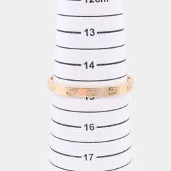 Pre Owned Cartier Love 18K Rose Gold Bracelet