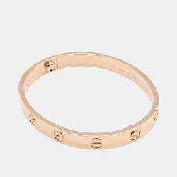 Pre Owned Cartier Love 18K Rose Gold Bracelet