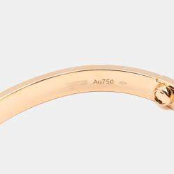 Pre Owned Cartier Love 18K Rose Gold Bracelet