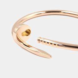 Pre Owned Cartier Juste Un Clou 18K Rose Gold Bracelet