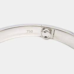 Pre Owned Cartier Love 18K White Gold, Diamond Bracelet