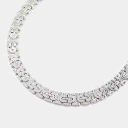 Pre Owned Cartier 18K White Gold Diamond Necklace