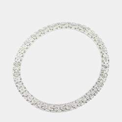 Pre Owned Cartier 18K White Gold Diamond Necklace