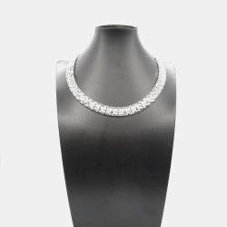 Pre Owned Cartier 18K White Gold Diamond Necklace