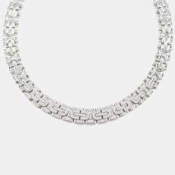 Pre Owned Cartier 18K White Gold Diamond Necklace