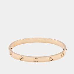 Pre Owned Cartier Love 18K Rose Gold Bracelet